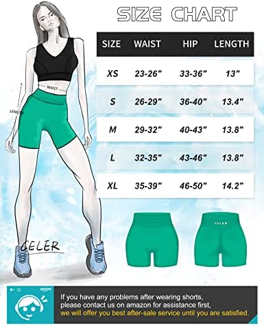 Search best sale CELER Womens Workout Shorts Chemistry Seamless